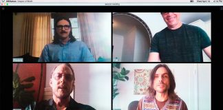 Weezer escapa de reunião via Zoom no videoclipe de “Grapes Of Wrath”