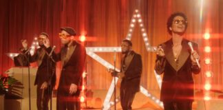 Silk Sonic canta um romance frustrado no single “Smokin Out The Window”
