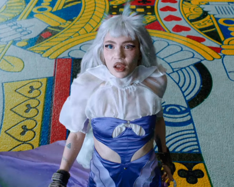 Grimes begins Book 1 era with new single Player of Games